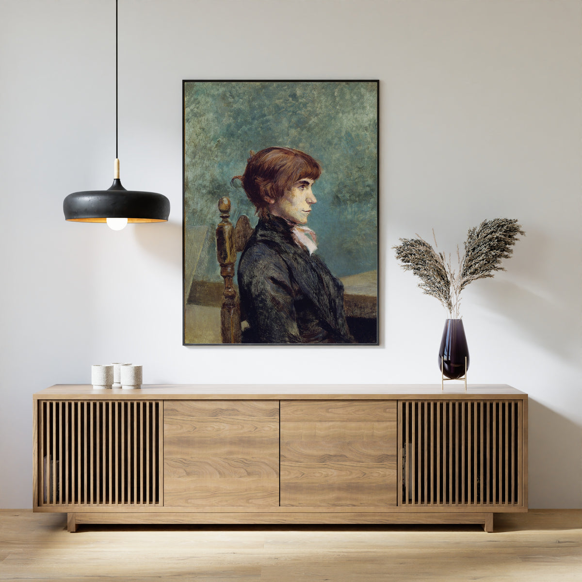 Henri de Toulouse-Lautrec — Portrait of Jeanne Wenz | Fine Art Print