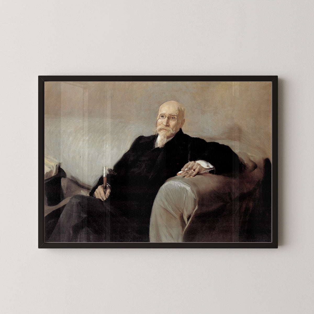 Joaquín Sorolla — Portrait of José Echegaray | Fine Art Print