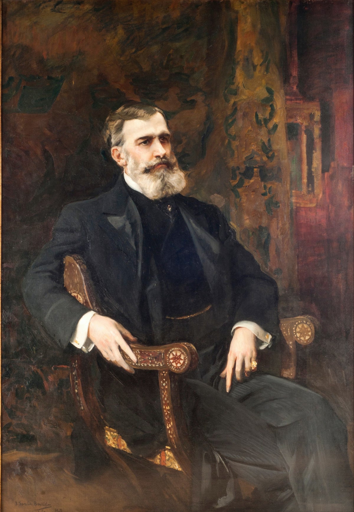 Joaquín Sorolla — Portrait of José Prudencio de Guerrico | Fine Art Print