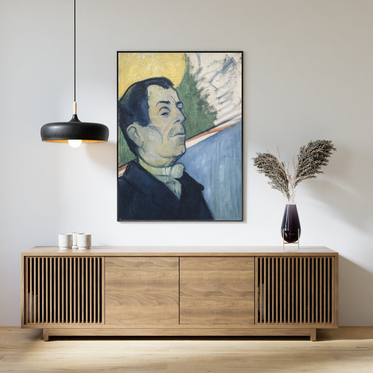 Paul Gauguin — Portrait of Joseph-Michel Ginoux | Fine Art Print