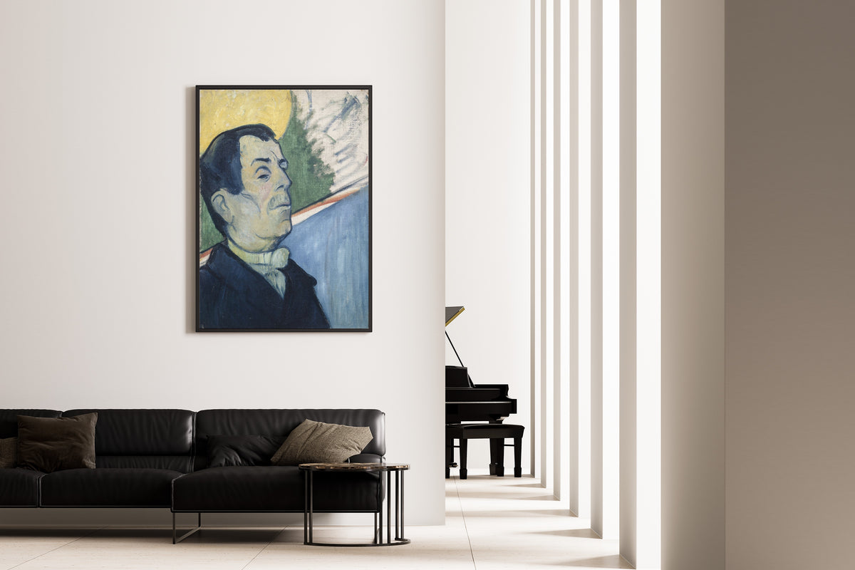 Paul Gauguin — Portrait of Joseph-Michel Ginoux | Fine Art Print