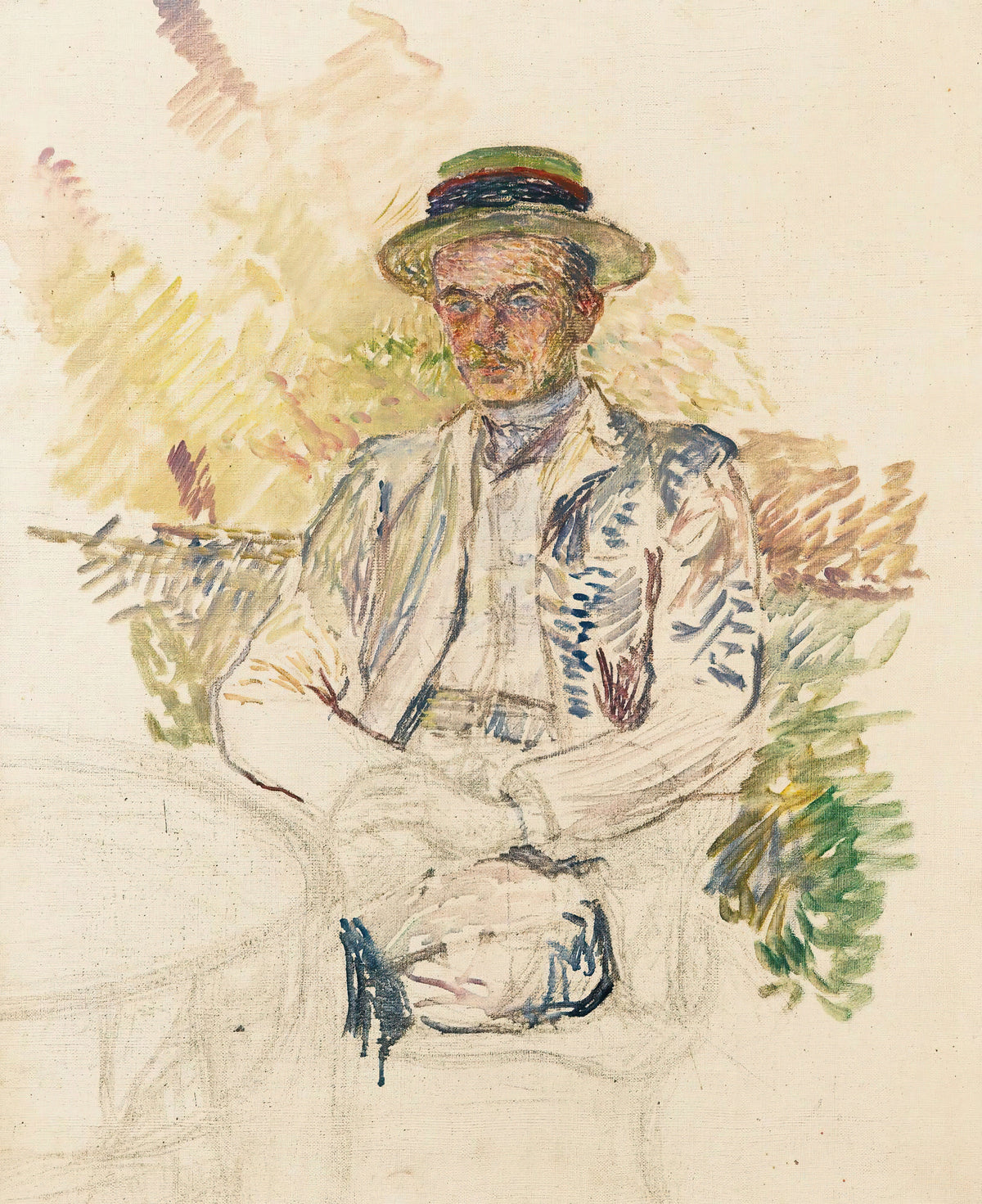 Henri de Toulouse-Lautrec — Portrait of Louis Pascal | Fine Art Print
