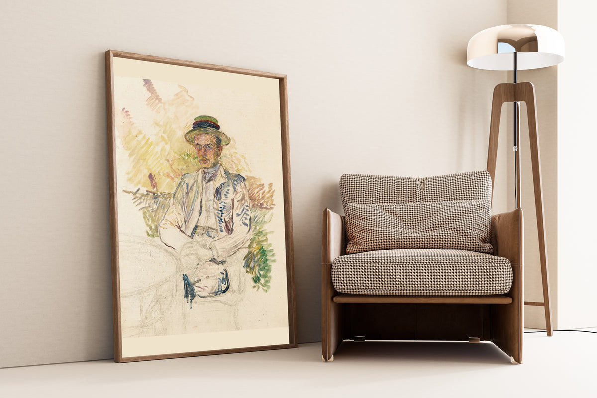 Henri de Toulouse-Lautrec — Portrait of Louis Pascal | Fine Art Print