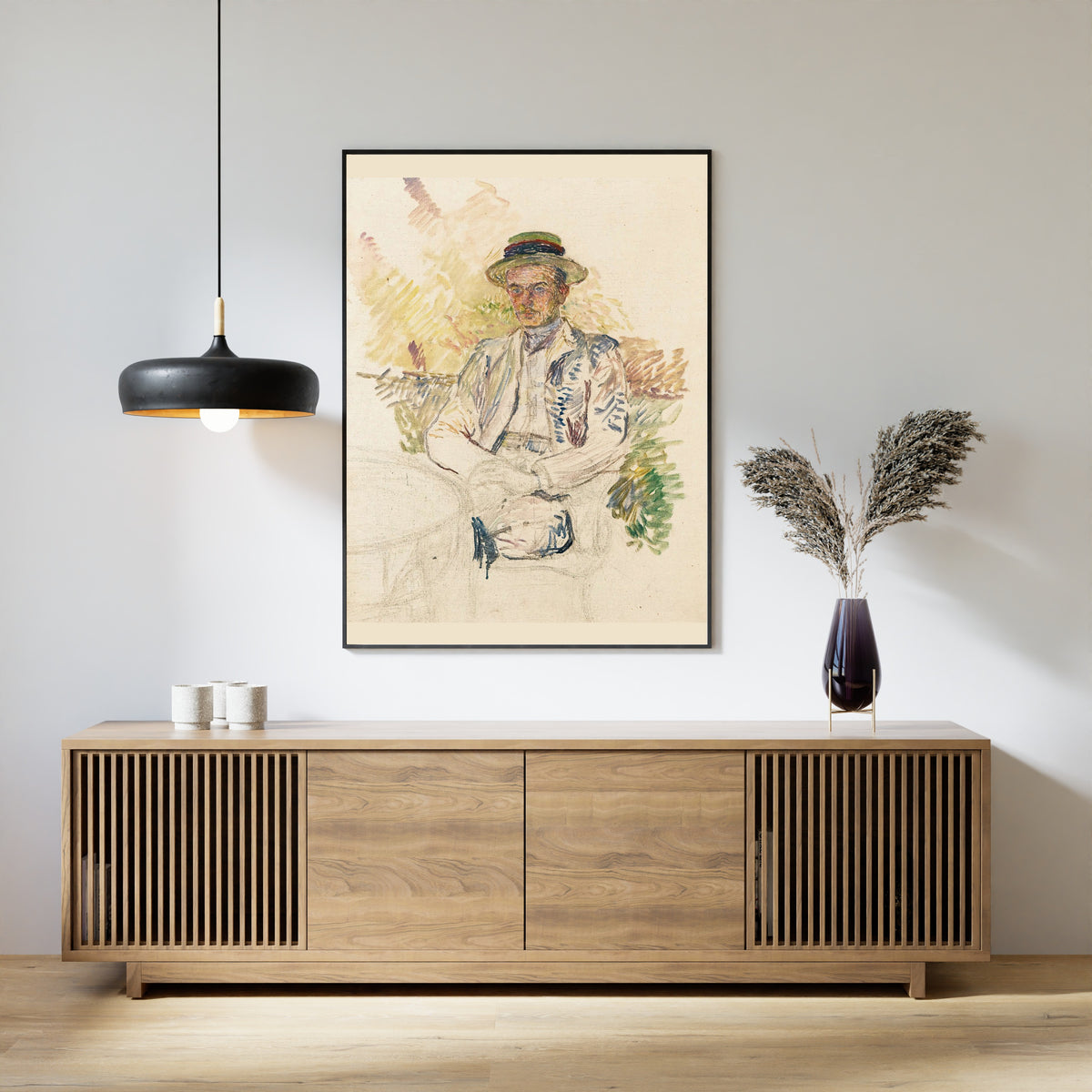 Henri de Toulouse-Lautrec — Portrait of Louis Pascal | Fine Art Print