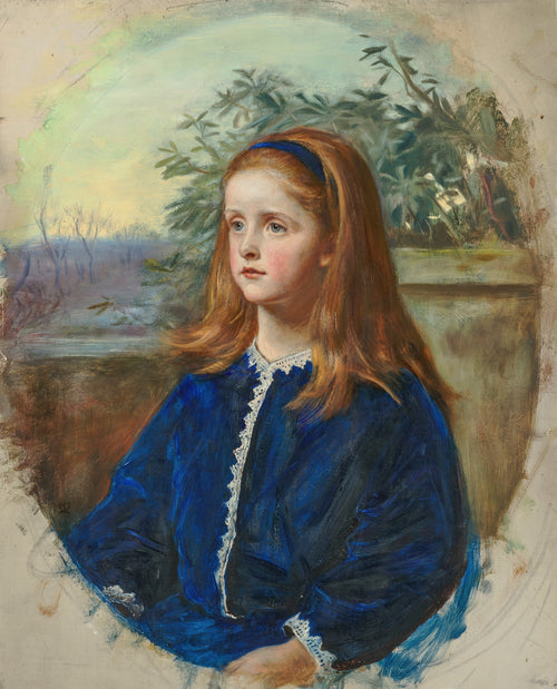John Everett Millais — Portrait of Margaret Fuller Maitland | Pre-Raphaelite Art Print
