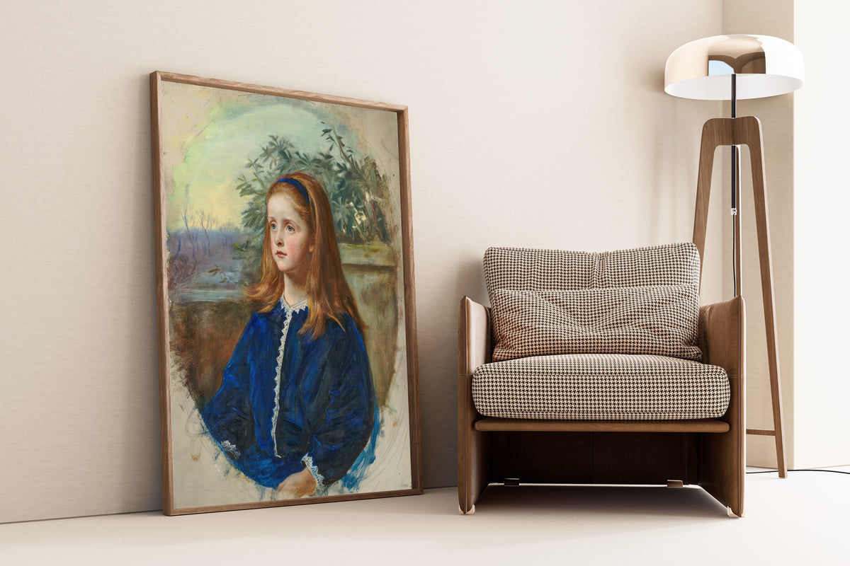 John Everett Millais — Portrait of Margaret Fuller Maitland | Pre-Raphaelite Art Print