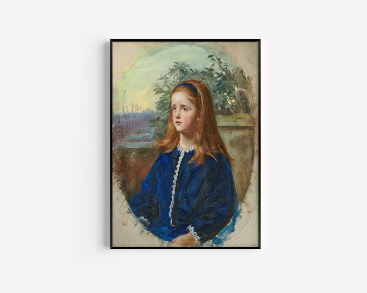 John Everett Millais — Portrait of Margaret Fuller Maitland | Pre-Raphaelite Art Print