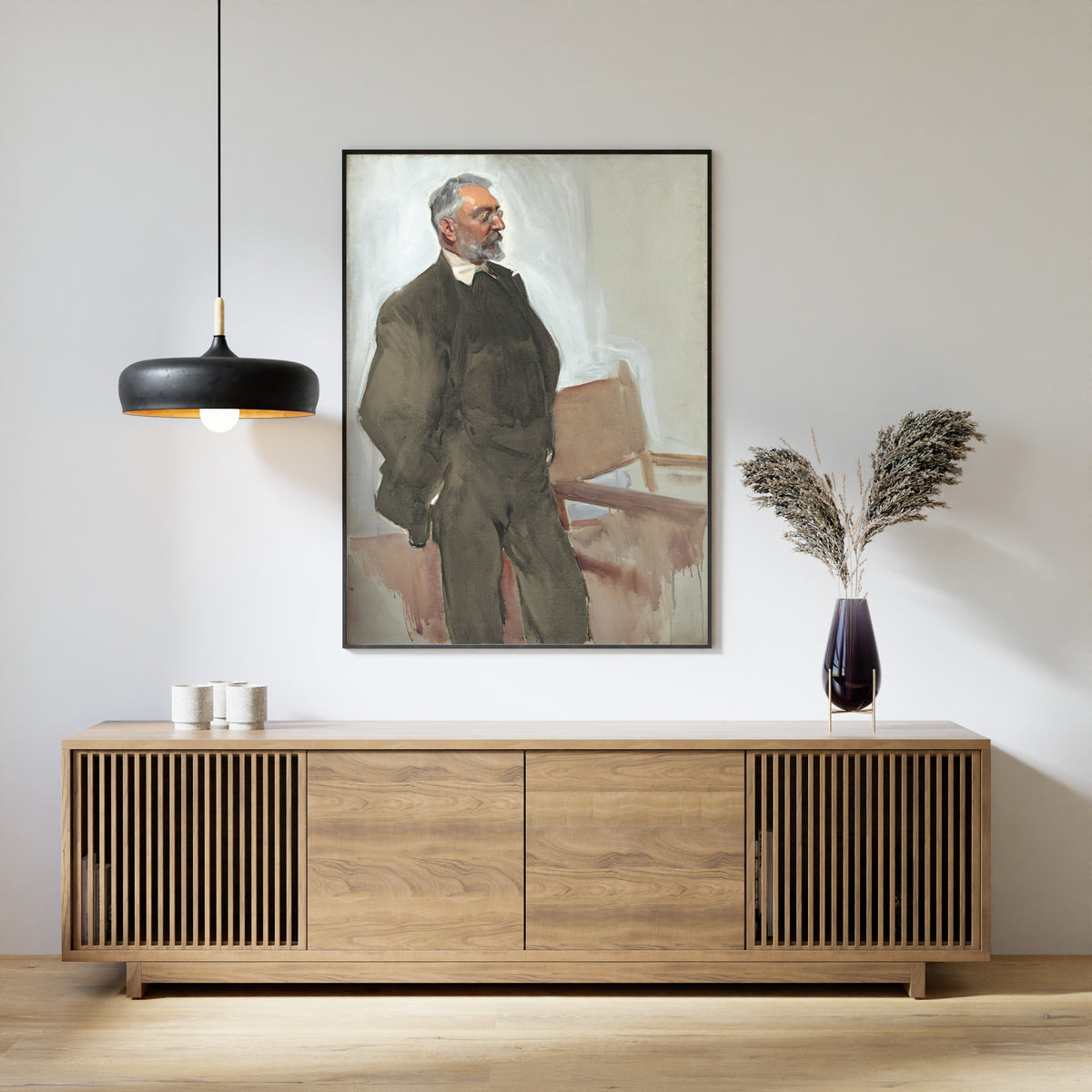 Joaquín Sorolla — Portrait of Miguel de Unamuno | Fine Art Print