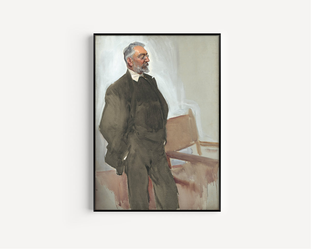 Joaquín Sorolla — Portrait of Miguel de Unamuno | Fine Art Print