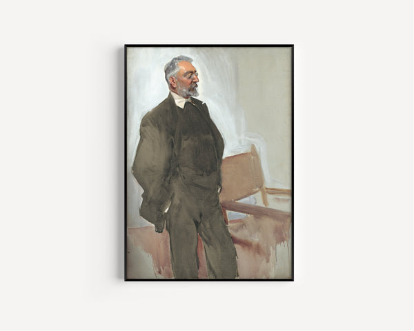 Joaquín Sorolla — Portrait of Miguel de Unamuno | Fine Art Print