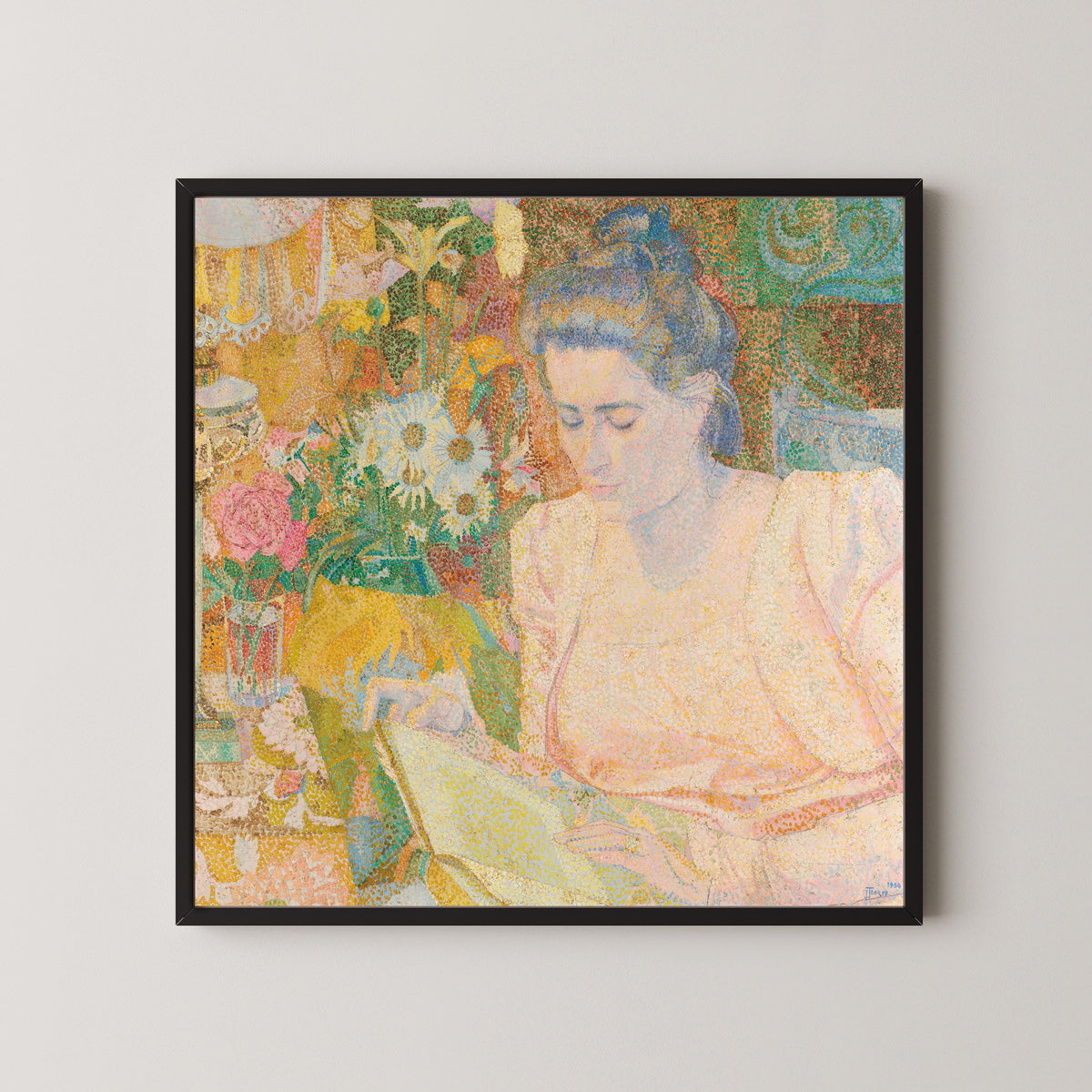 Jan Toorop — Portrait of Mrs Marie Jeannette de Lange | Fine Art Print