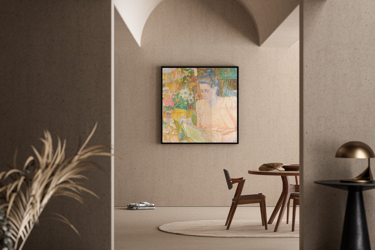 Jan Toorop — Portrait of Mrs Marie Jeannette de Lange | Fine Art Print