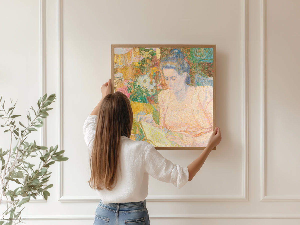 Jan Toorop — Portrait of Mrs Marie Jeannette de Lange | Fine Art Print
