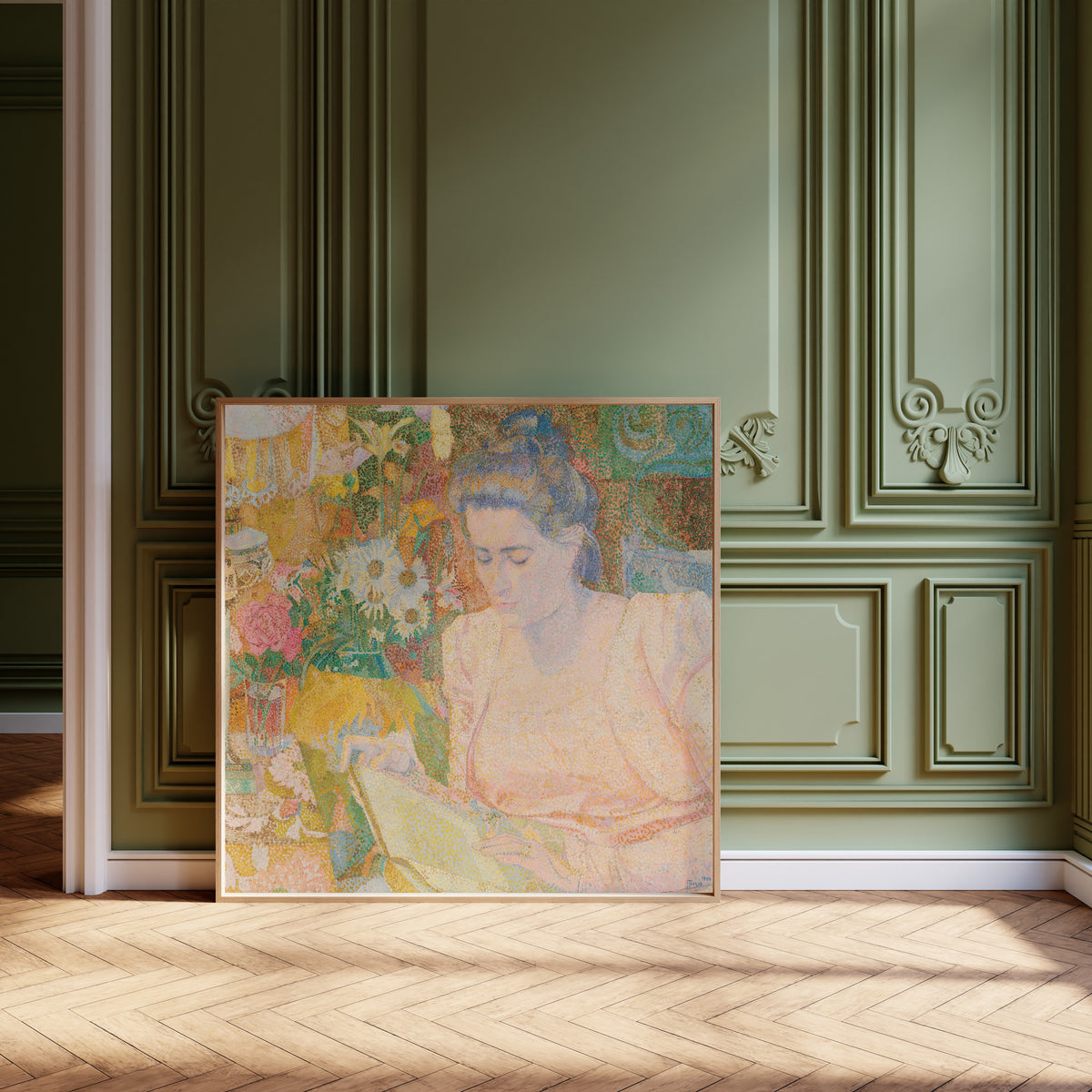 Jan Toorop — Portrait of Mrs Marie Jeannette de Lange | Fine Art Print