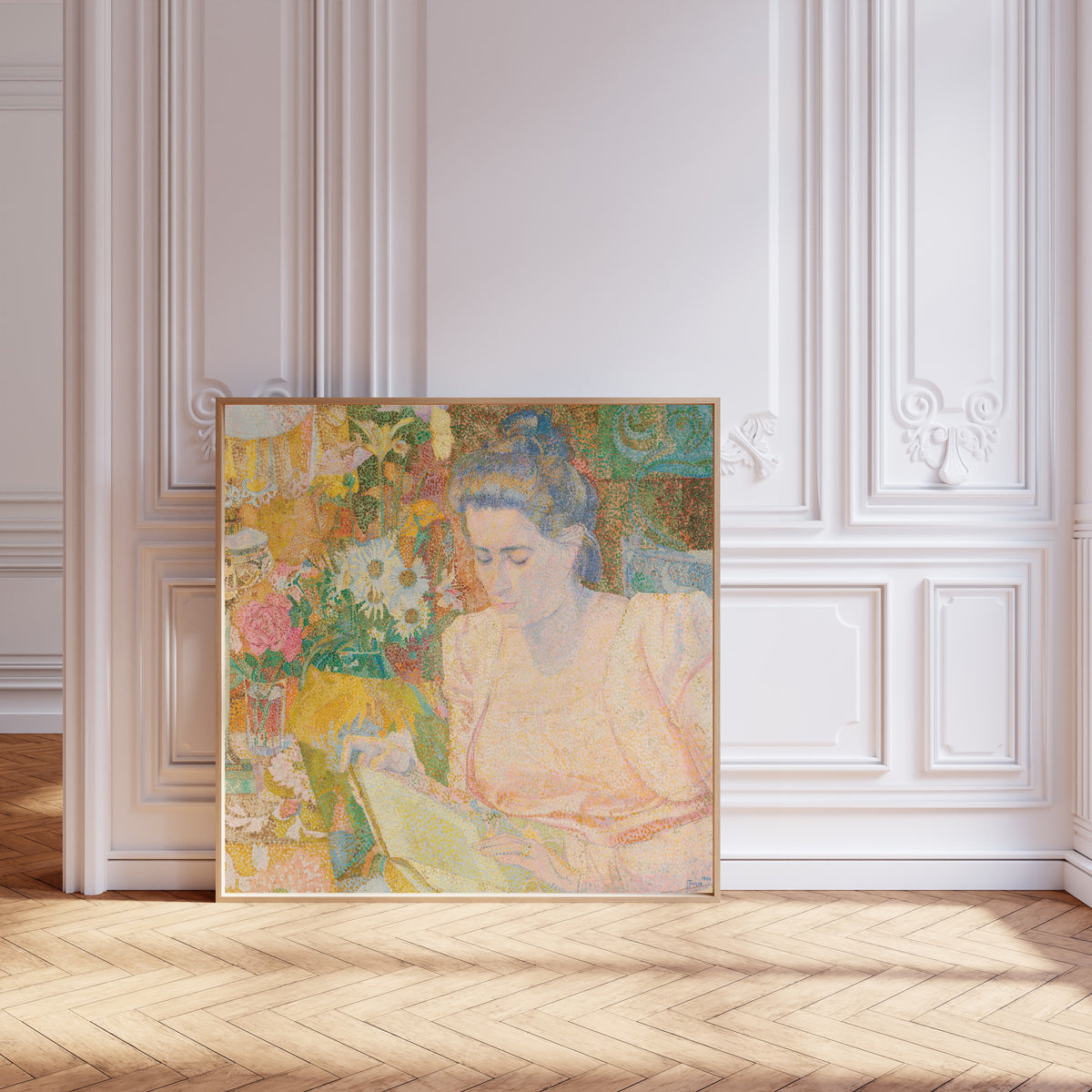 Jan Toorop — Portrait of Mrs Marie Jeannette de Lange | Fine Art Print