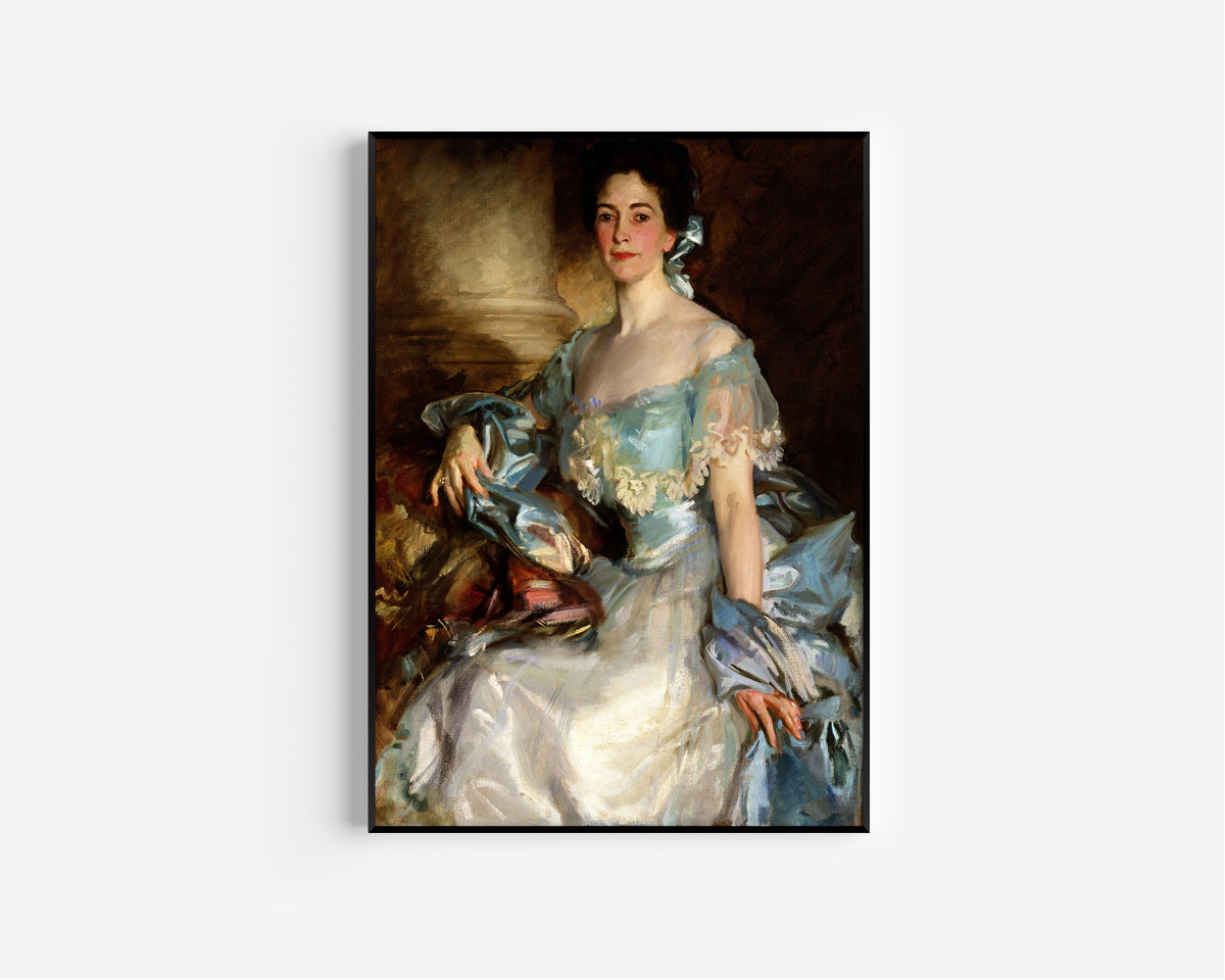 John Singer Sargent — Portrait of Mrs. A. Lawrence Rotch | Fine Art Print