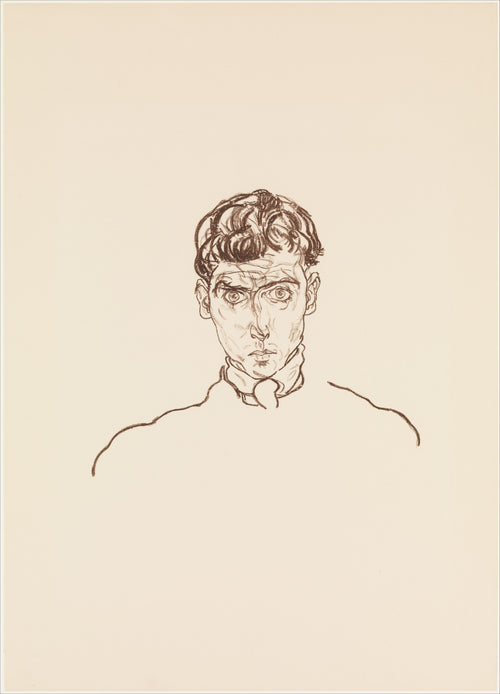 Egon Schiele — Portrait of Paris von Gütersloh | Expressionist Fine Art Print