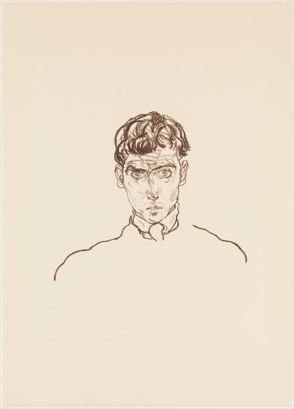 Egon Schiele — Portrait of Paris von Gütersloh | Expressionist Fine Art Print
