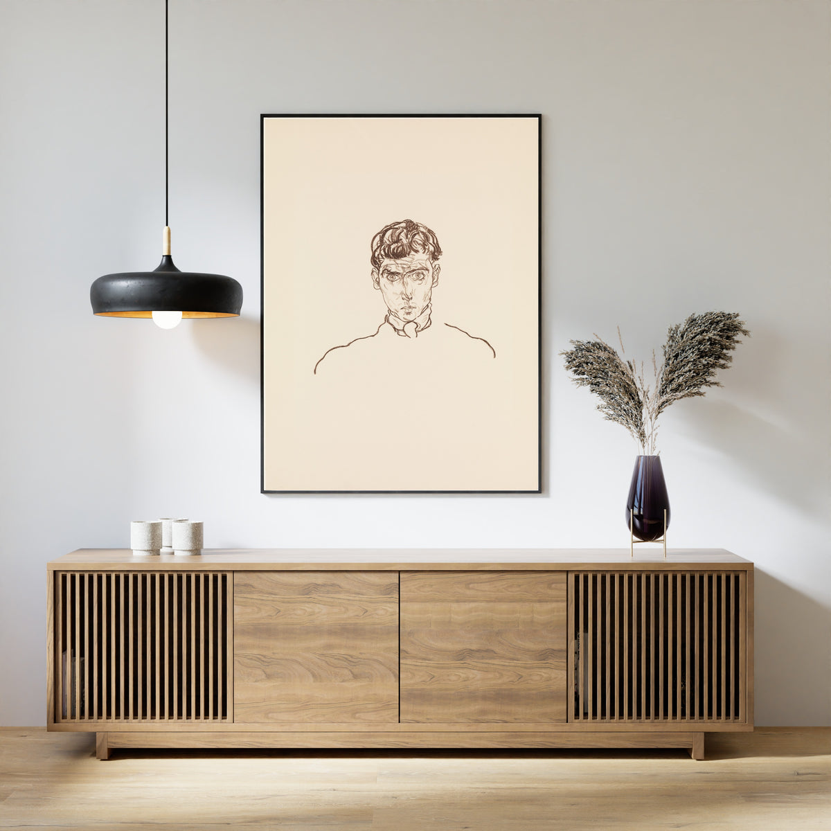 Egon Schiele — Portrait of Paris von Gütersloh | Expressionist Fine Art Print