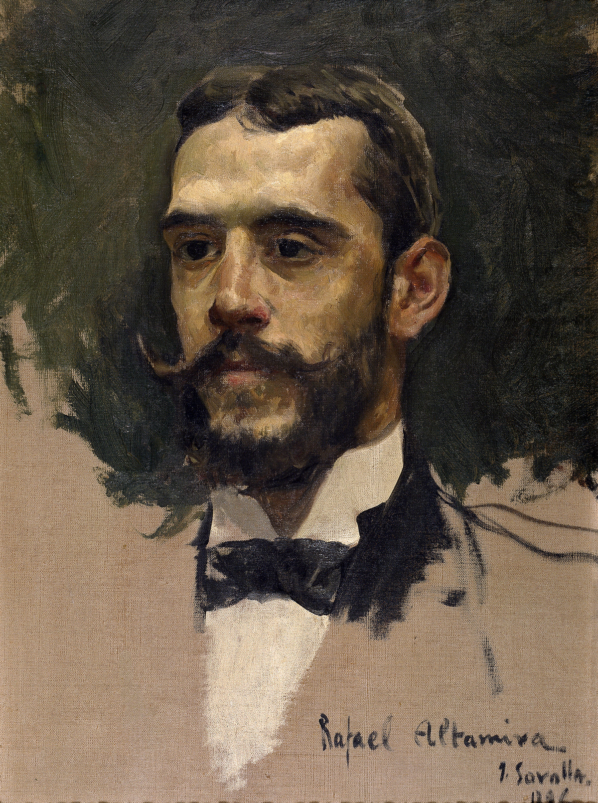 Joaquín Sorolla — Portrait of Rafael Altamira y Crevea | Fine Art Print