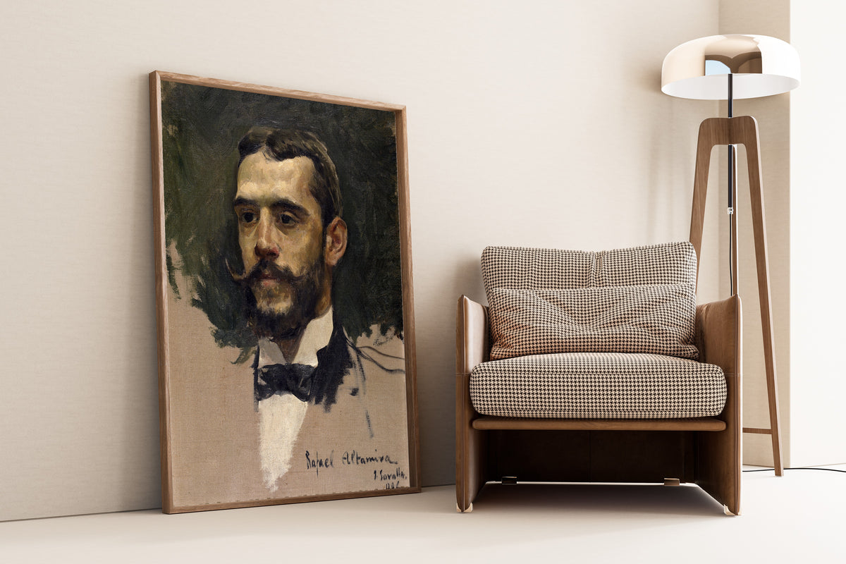 Joaquín Sorolla — Portrait of Rafael Altamira y Crevea | Fine Art Print