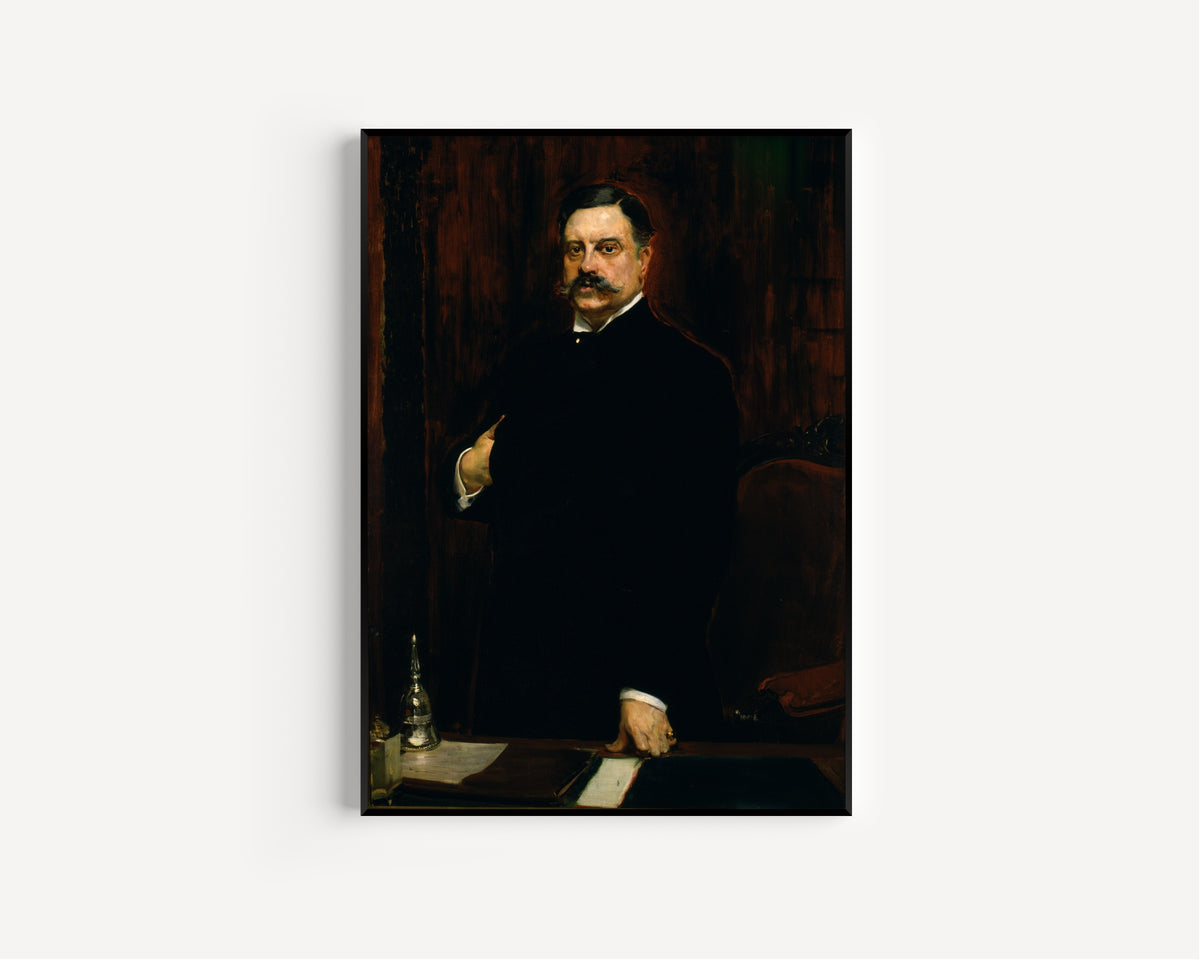 Joaquín Sorolla — Portrait of Raimundo Fernández-Villaverde | Fine Art Print
