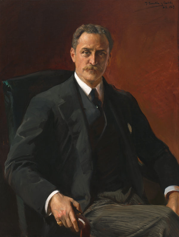 Joaquín Sorolla — Portrait of Robert Bacon | Fine Art Print