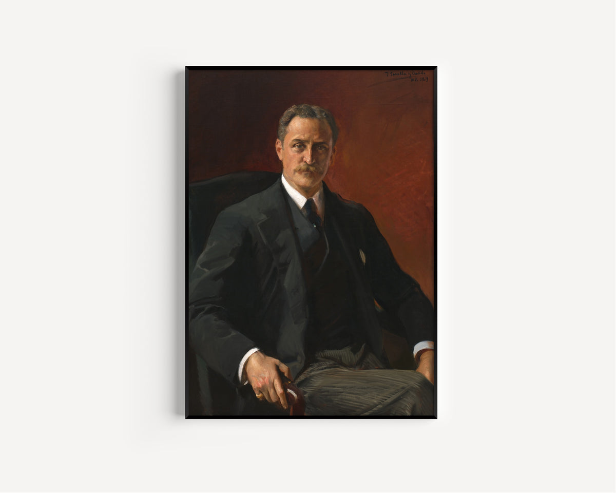 Joaquín Sorolla — Portrait of Robert Bacon | Fine Art Print