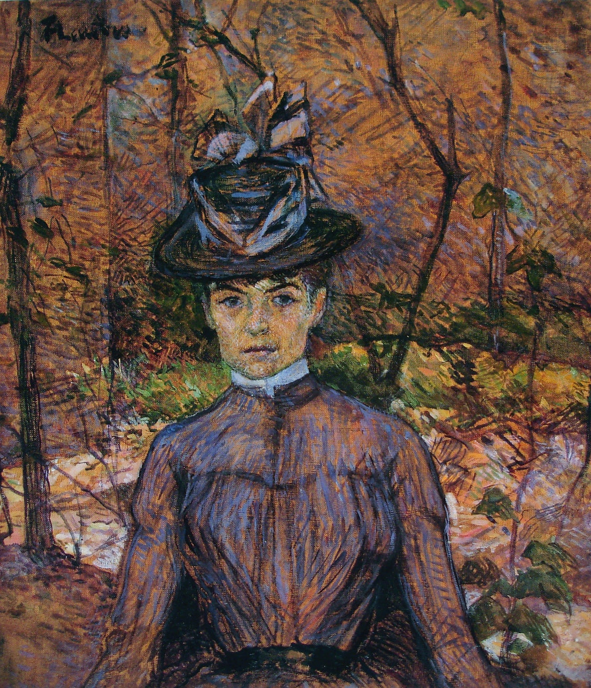 Henri de Toulouse-Lautrec — Portrait of Suzanne Valadon | Fine Art Print