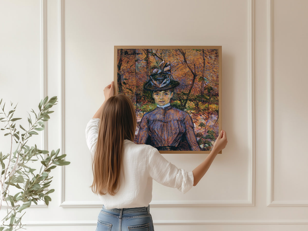 Henri de Toulouse-Lautrec — Portrait of Suzanne Valadon | Fine Art Print