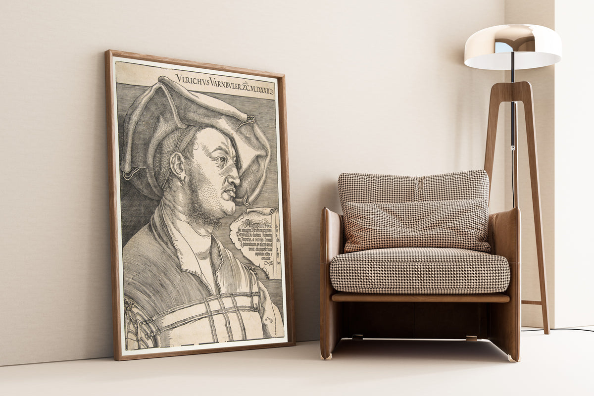 Albrecht Dürer — Portrait of Ulrich Varnbuler | Woodcut Print