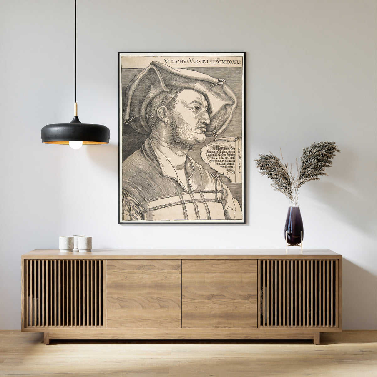 Albrecht Dürer — Portrait of Ulrich Varnbuler | Woodcut Print