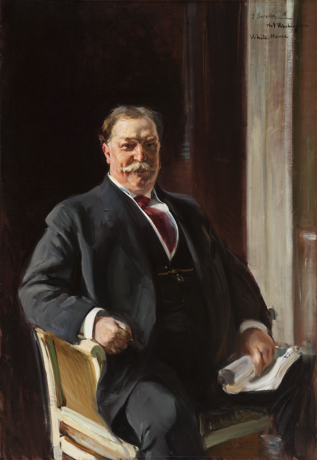 Joaquín Sorolla — Portrait of William Howard Taft | Fine Art Print