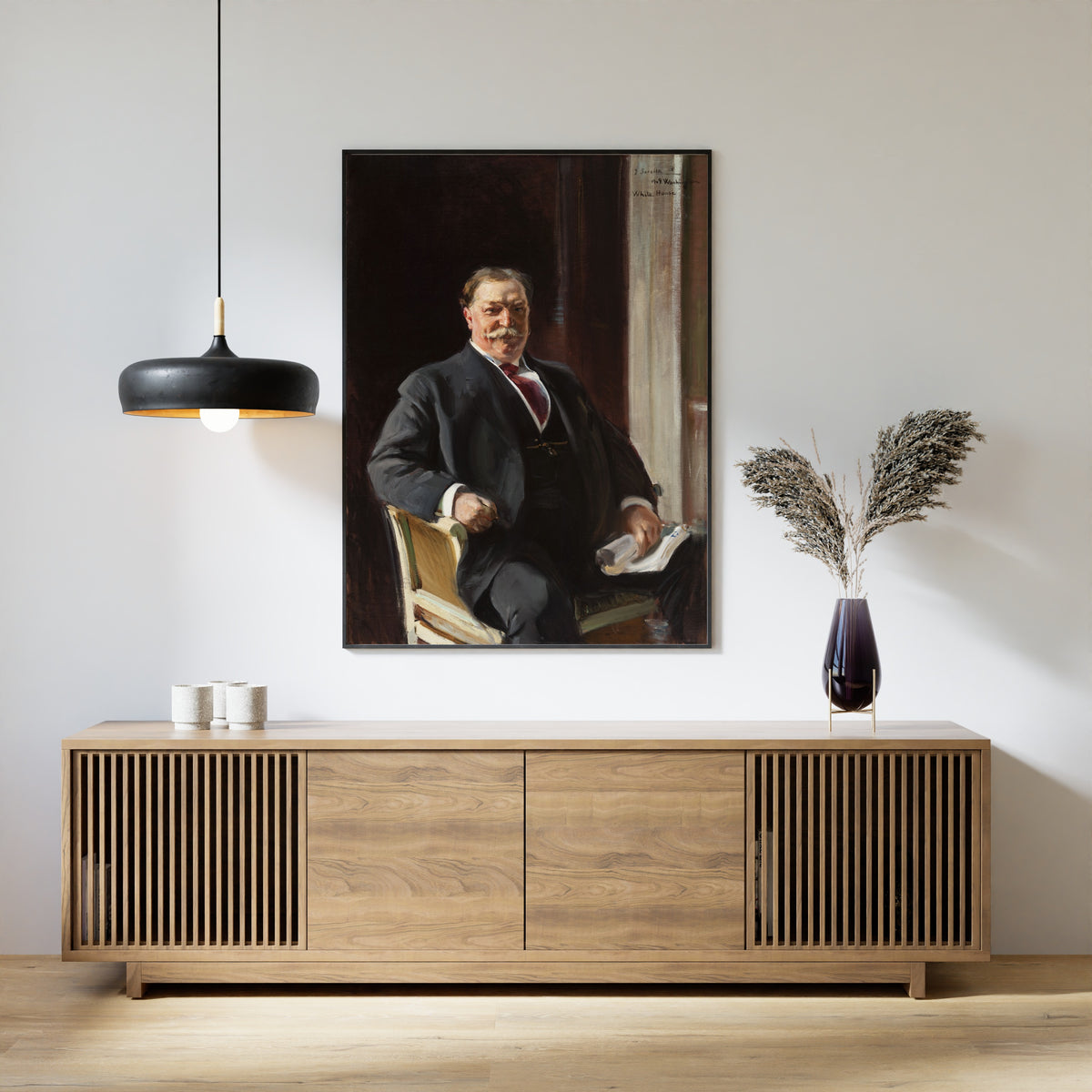Joaquín Sorolla — Portrait of William Howard Taft | Fine Art Print