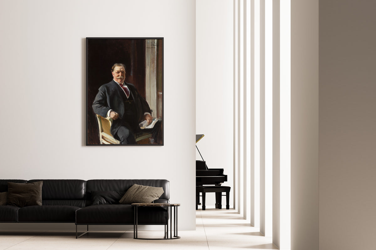 Joaquín Sorolla — Portrait of William Howard Taft | Fine Art Print