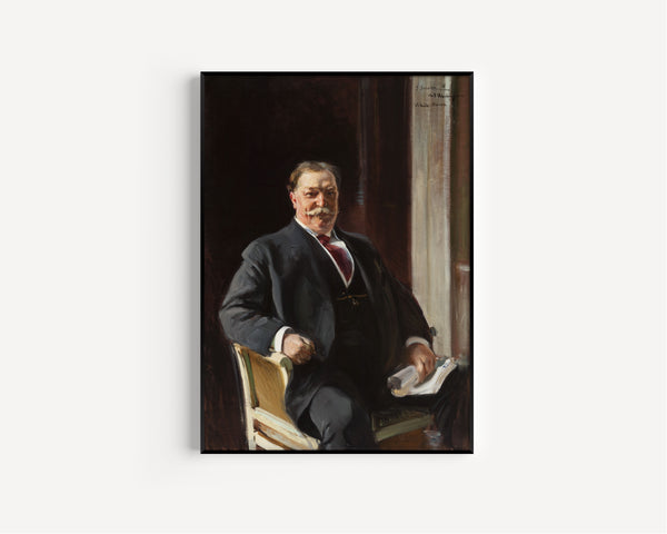 Joaquín Sorolla — Portrait of William Howard Taft | Fine Art Print