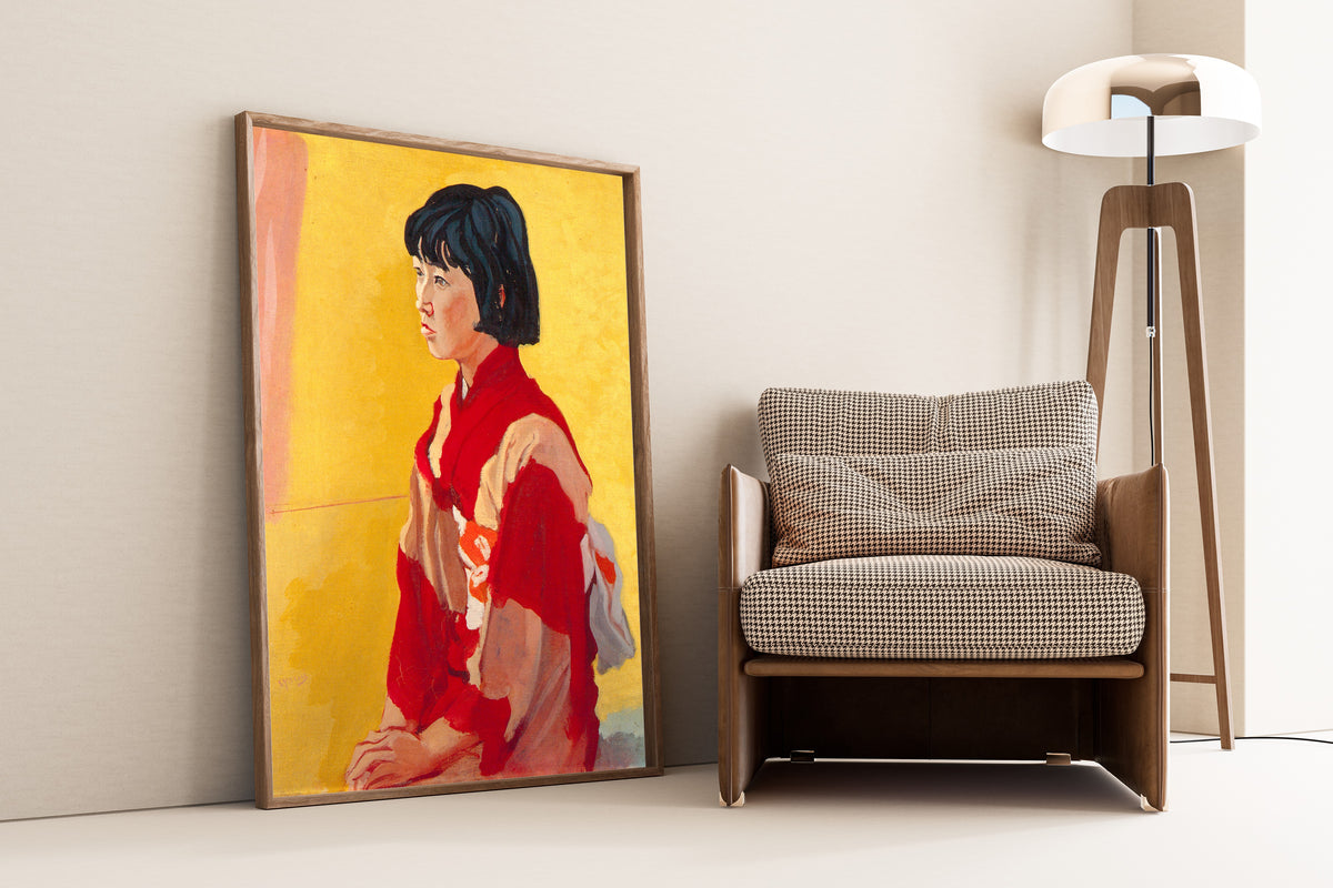 Yasui Sōtarō — Portrait of a Girl | Fine Art Print