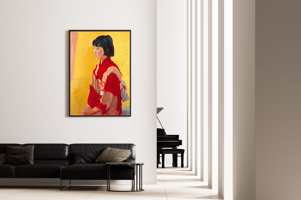 Yasui Sōtarō — Portrait of a Girl | Fine Art Print