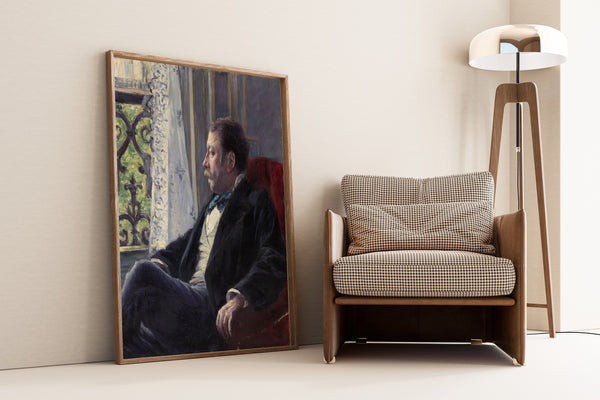 Gustave Caillebotte — Portrait of a Man | Fine Art Print