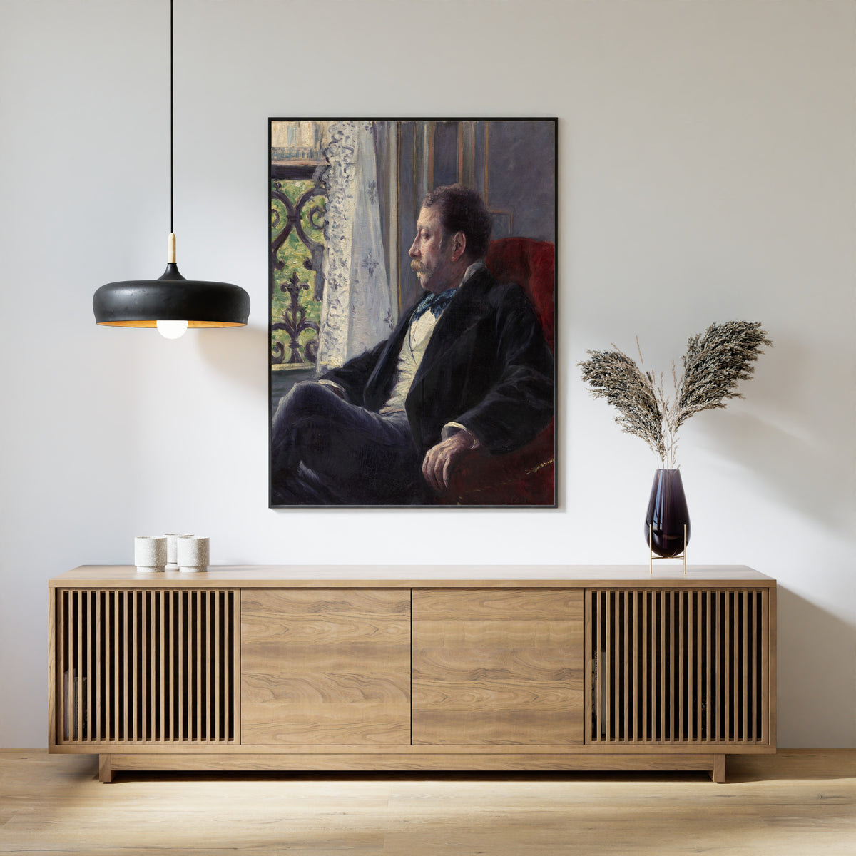 Gustave Caillebotte — Portrait of a Man | Fine Art Print