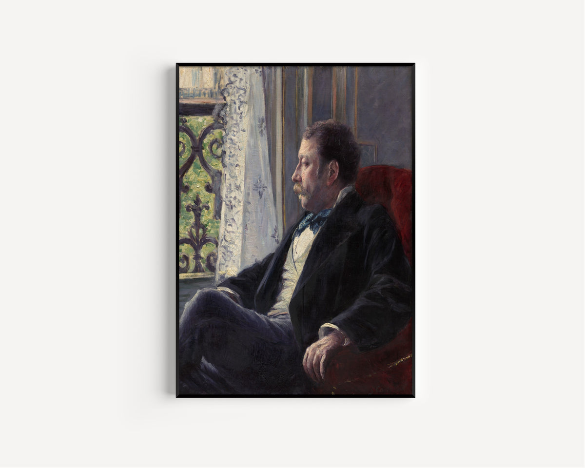 Gustave Caillebotte — Portrait of a Man | Fine Art Print