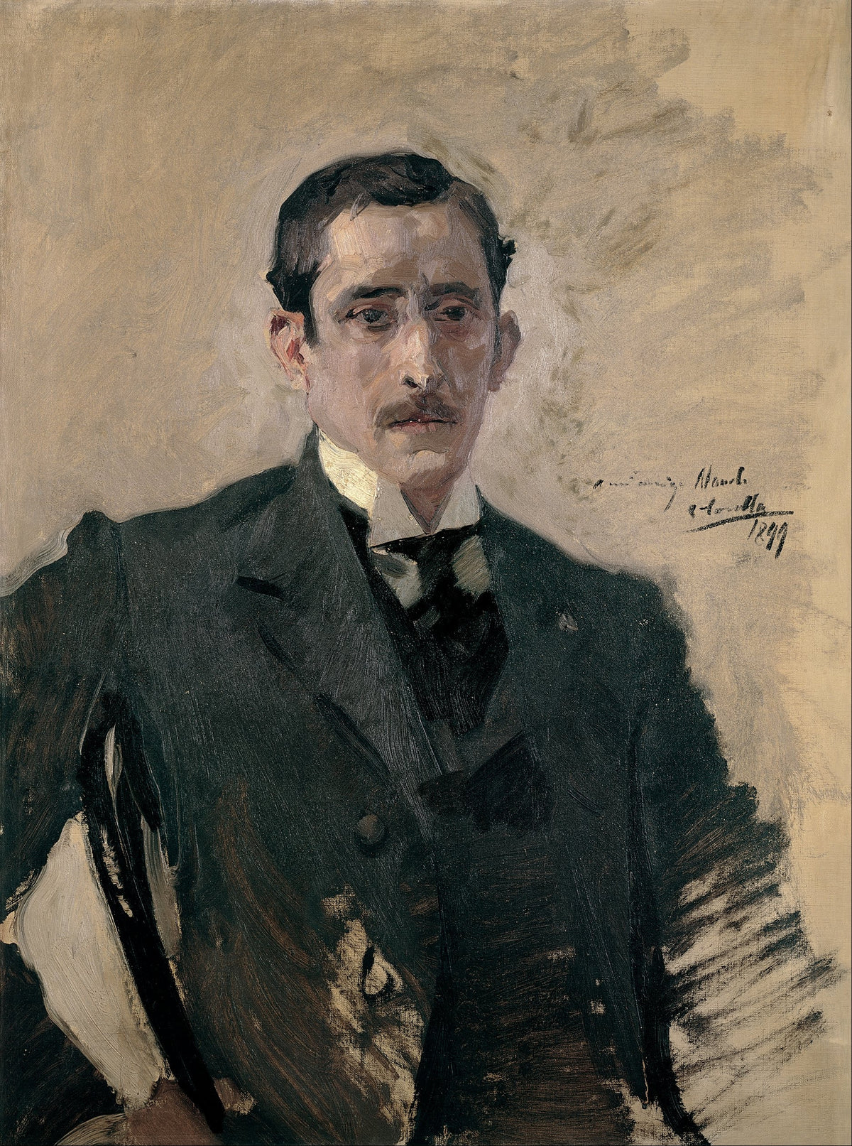 Joaquín Sorolla — Portrait of a Man | Fine Art Print