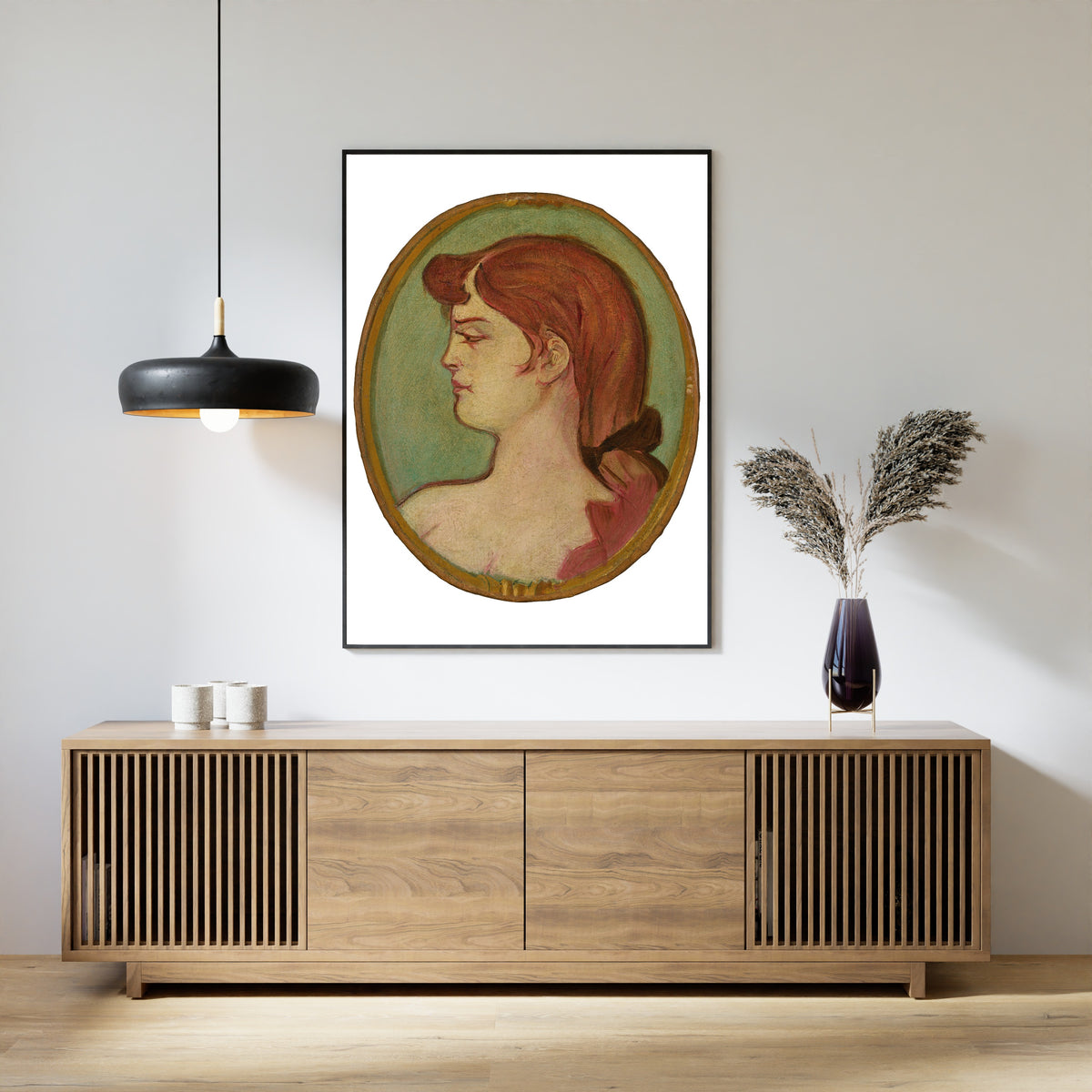 Henri de Toulouse-Lautrec — Portrait of a Woman of the House on the Rue d'Amboise | Fine Art Print