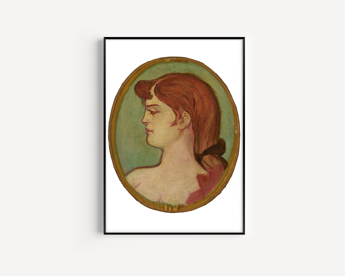 Henri de Toulouse-Lautrec — Portrait of a Woman of the House on the Rue d'Amboise | Fine Art Print