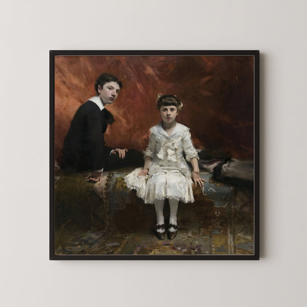 John Singer Sargent — Portrait of Édouard and Marie-Louise Pailleron | Fine Art Print