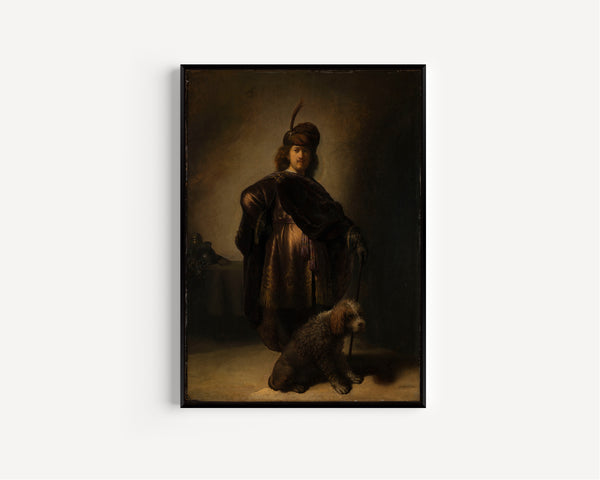 Rembrandt van Rijn — Portrait of the Artist in Oriental Costume | Fine Art Print