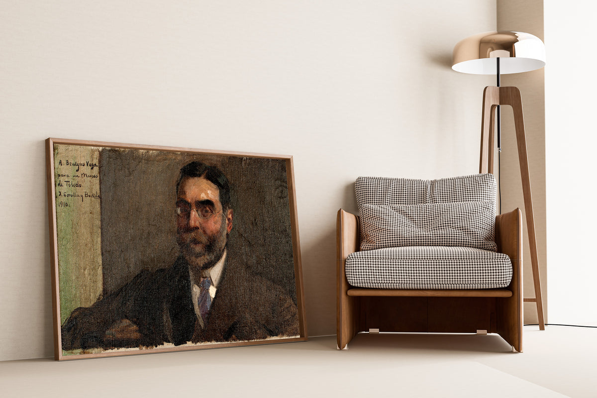 Joaquín Sorolla — Portrait of the Marquis of Vega-Inclán | Fine Art Print
