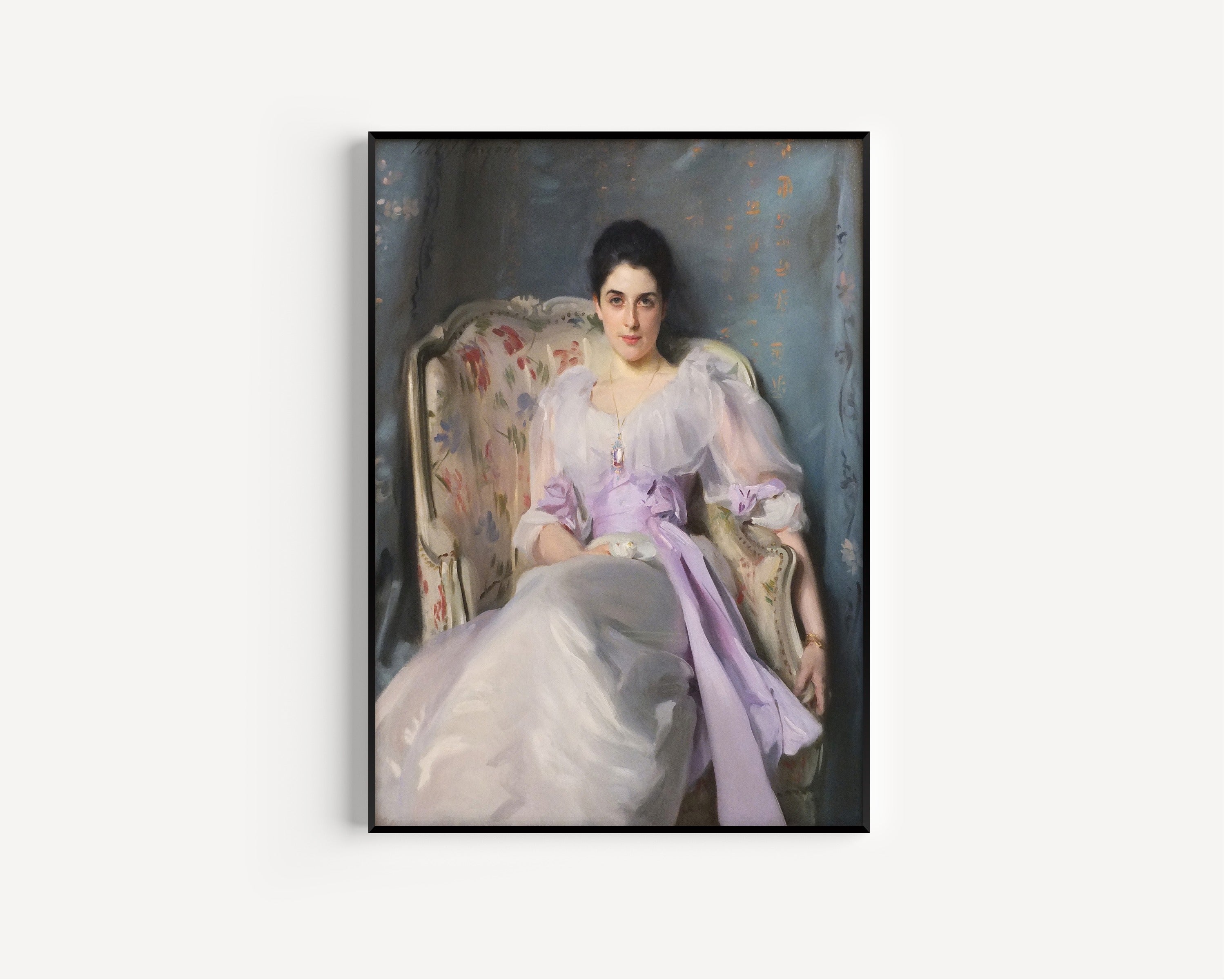 John Singer Sargent — Portrait of Lady Agnew of Lochnaw | Fine Art Print