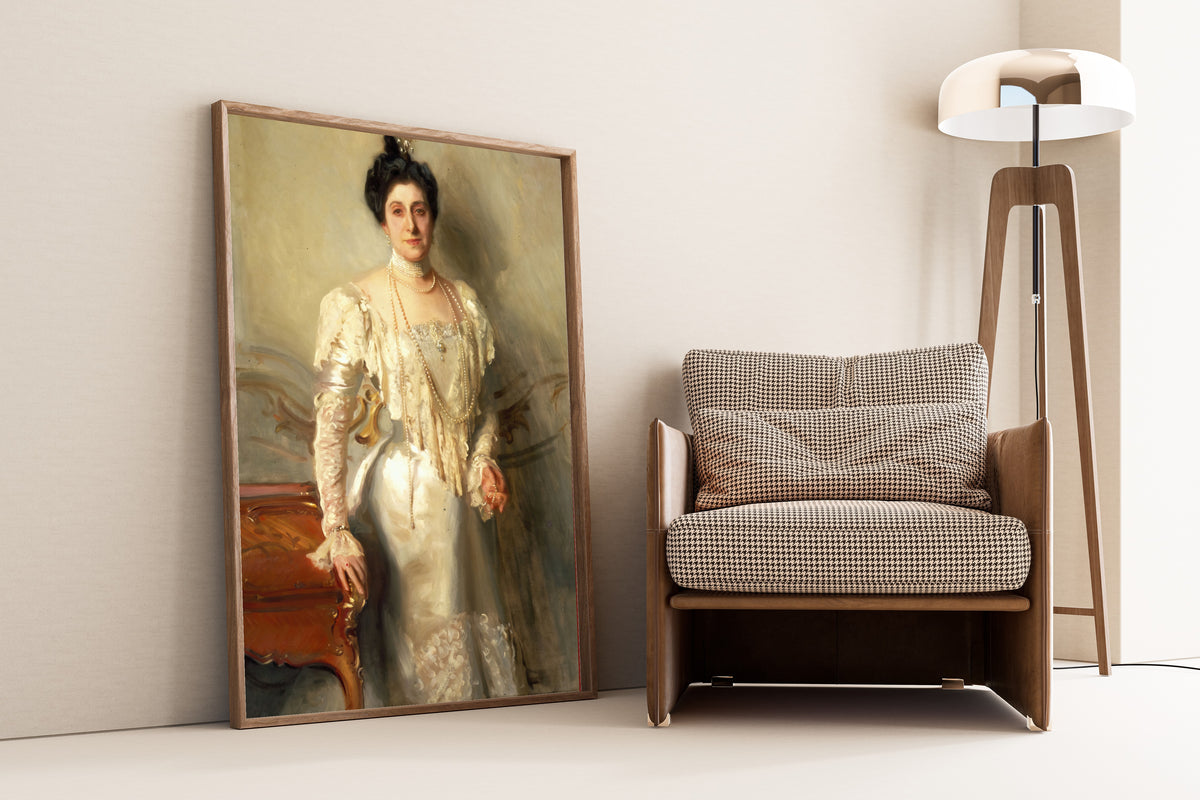 John Singer Sargent — Portrait of Mrs. Asher B. Wertheimer | Fine Art Print