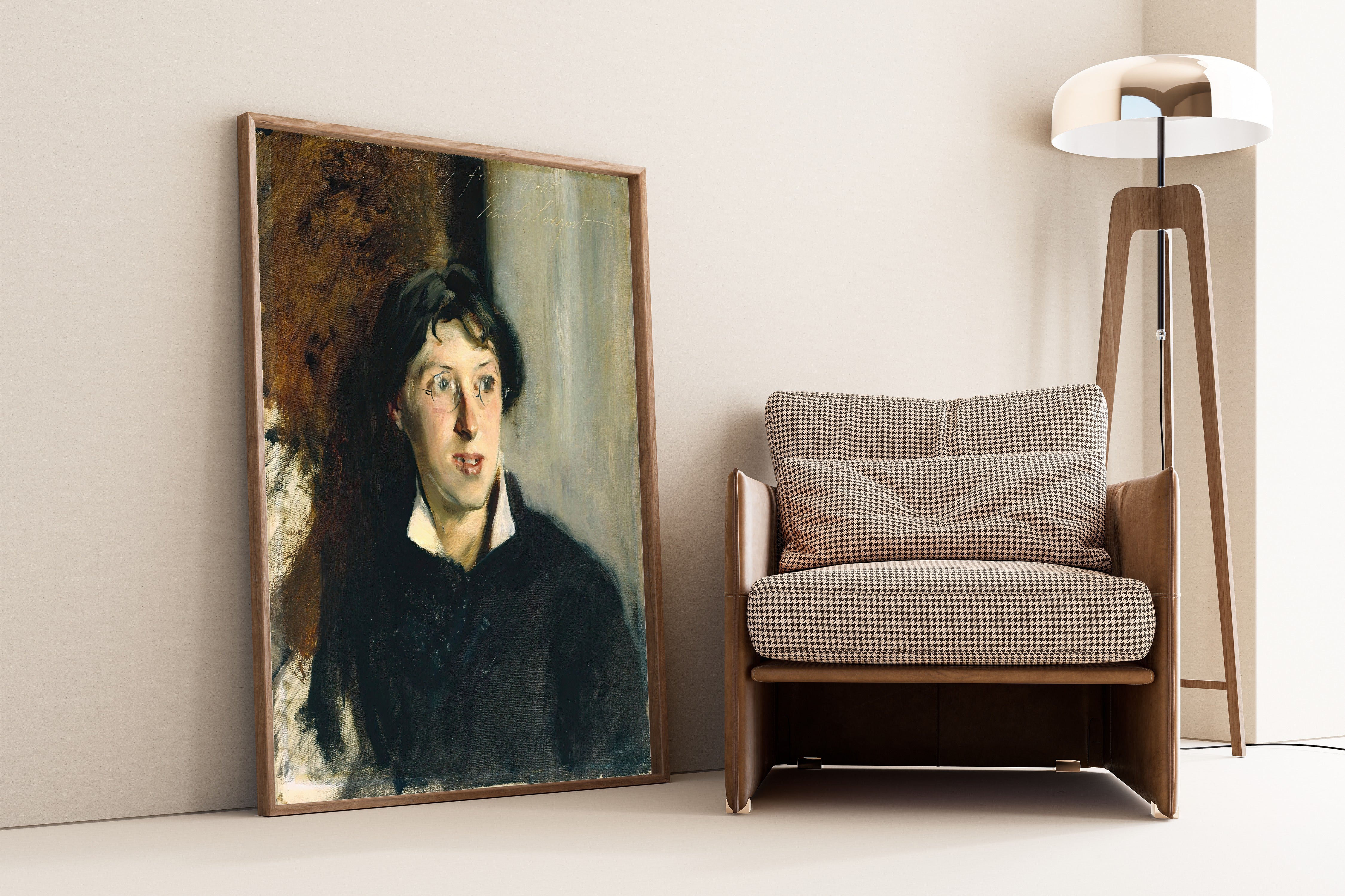 John Singer Sargent — Portrait of Vernon Lee | Fine Art Print